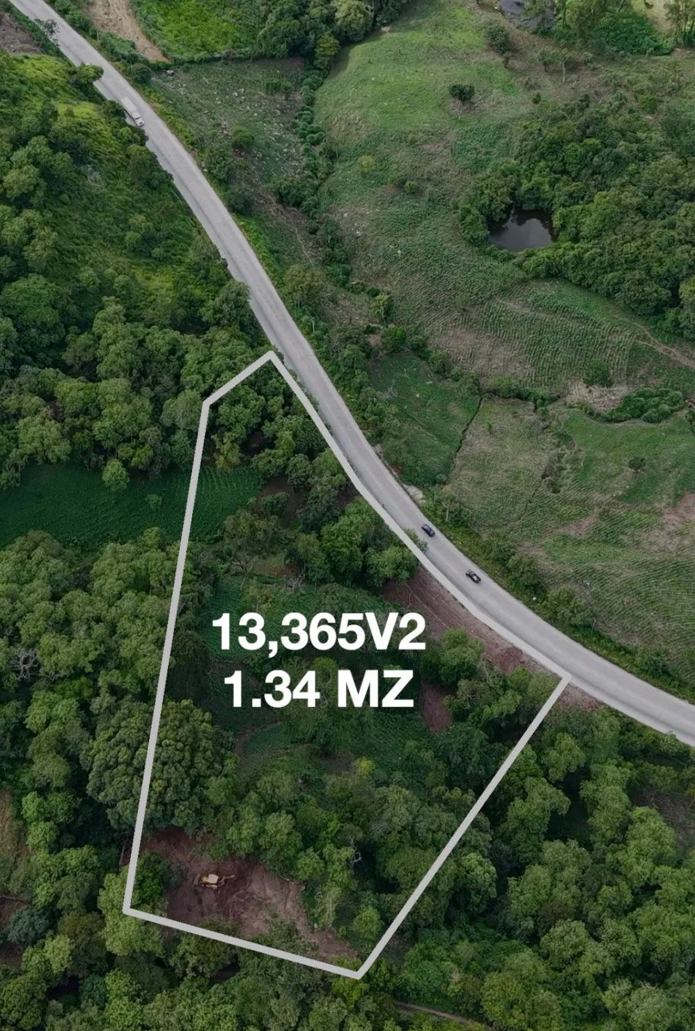 Lote en Venta CA-4 Desvío El Porvenir | 106 m de frente con mirador