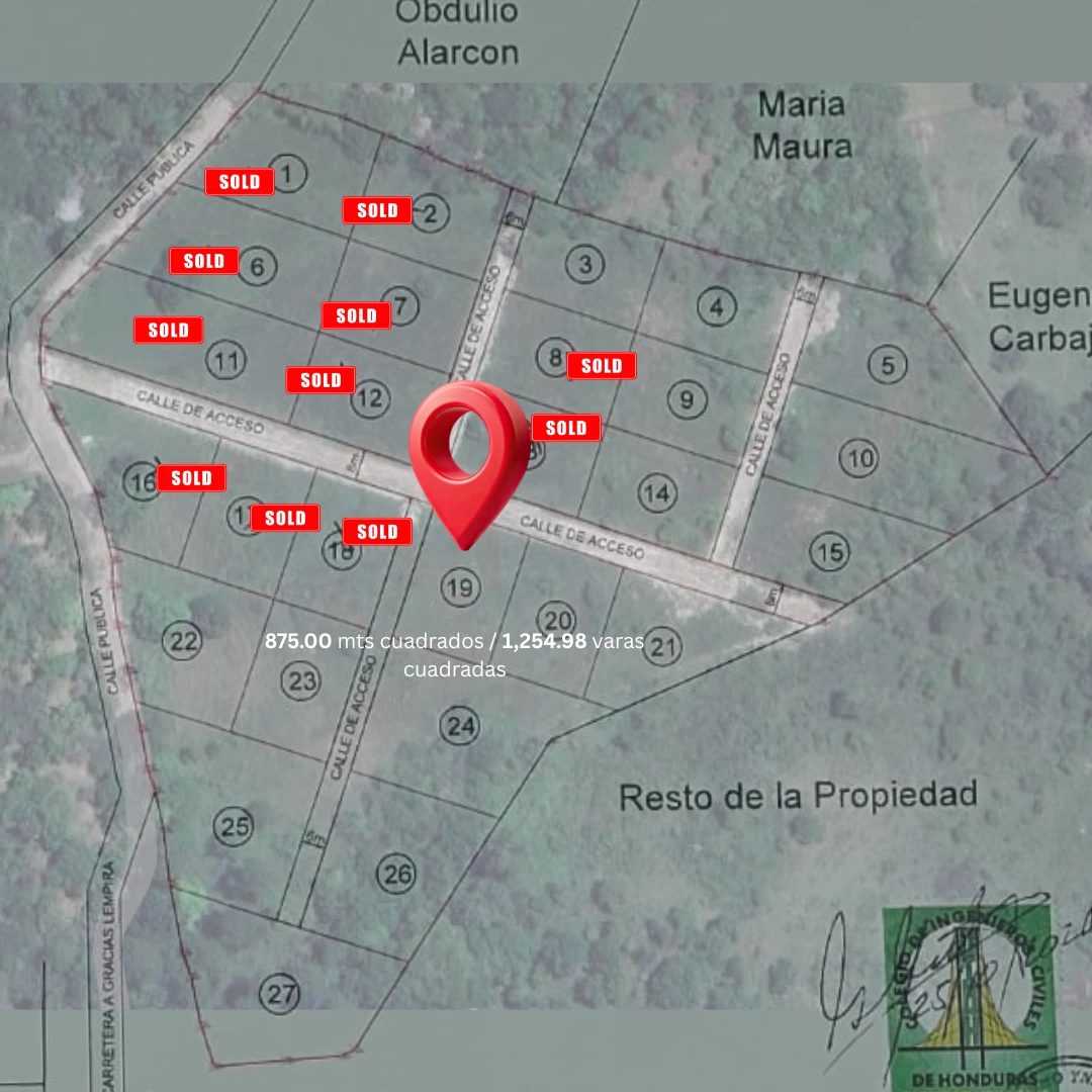 Lote Residencial en Venta – La Montañita | Santa Rosa de Copán 19