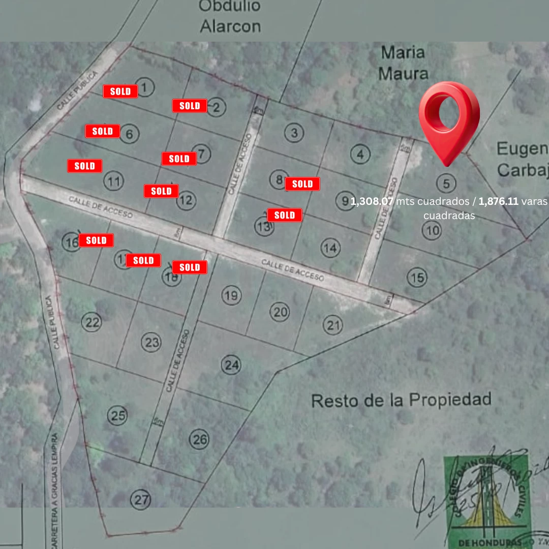 Lote Residencial en Venta – La Montañita | Santa Rosa de Copán 05