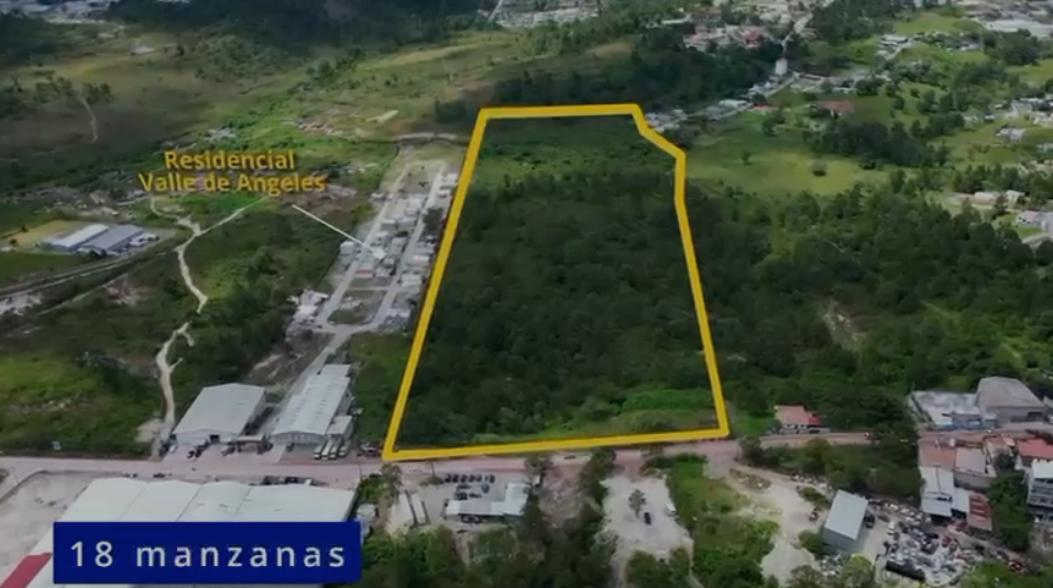 Terreno comercial en Cruce de Gracias Santa Rosa de Copán
