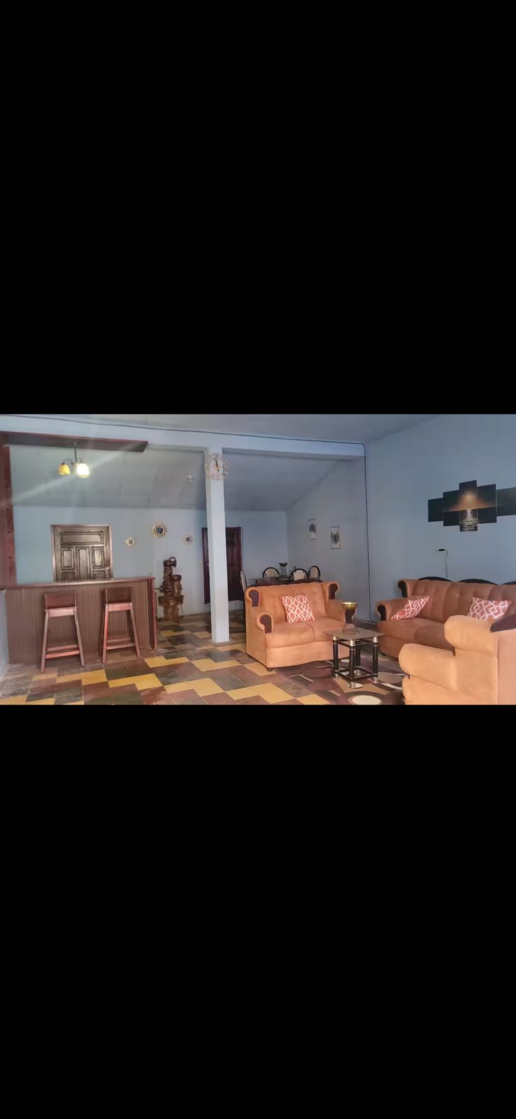 Sala y comedor de casa en el centro de Santa Rosa de Copán