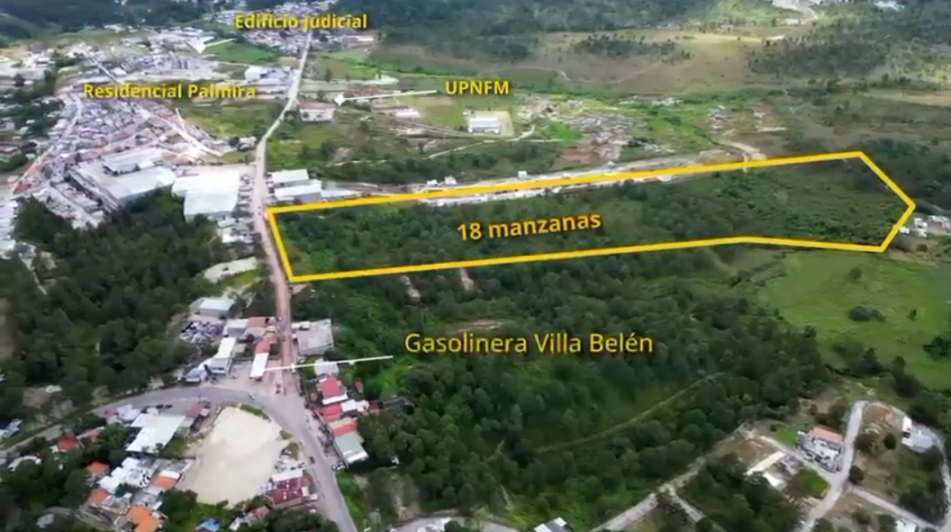 Terreno ideal para desarrollo comercial e industrial en Copán